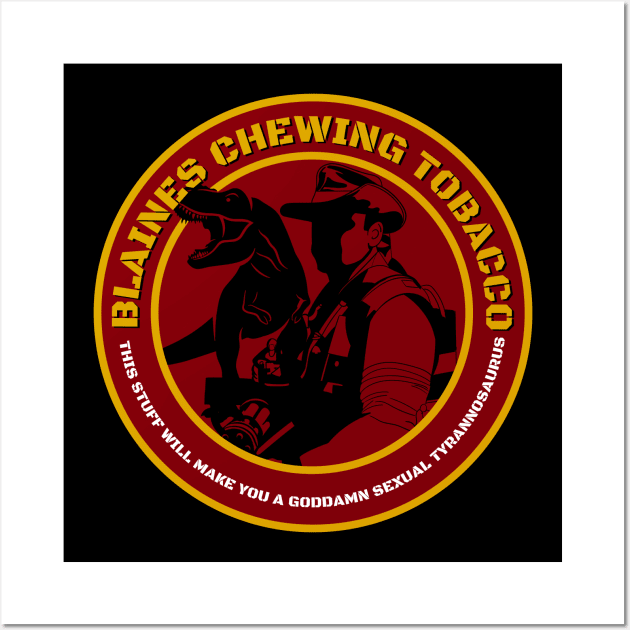 Blaines Chewing Tobacco Wall Art by Meta Cortex